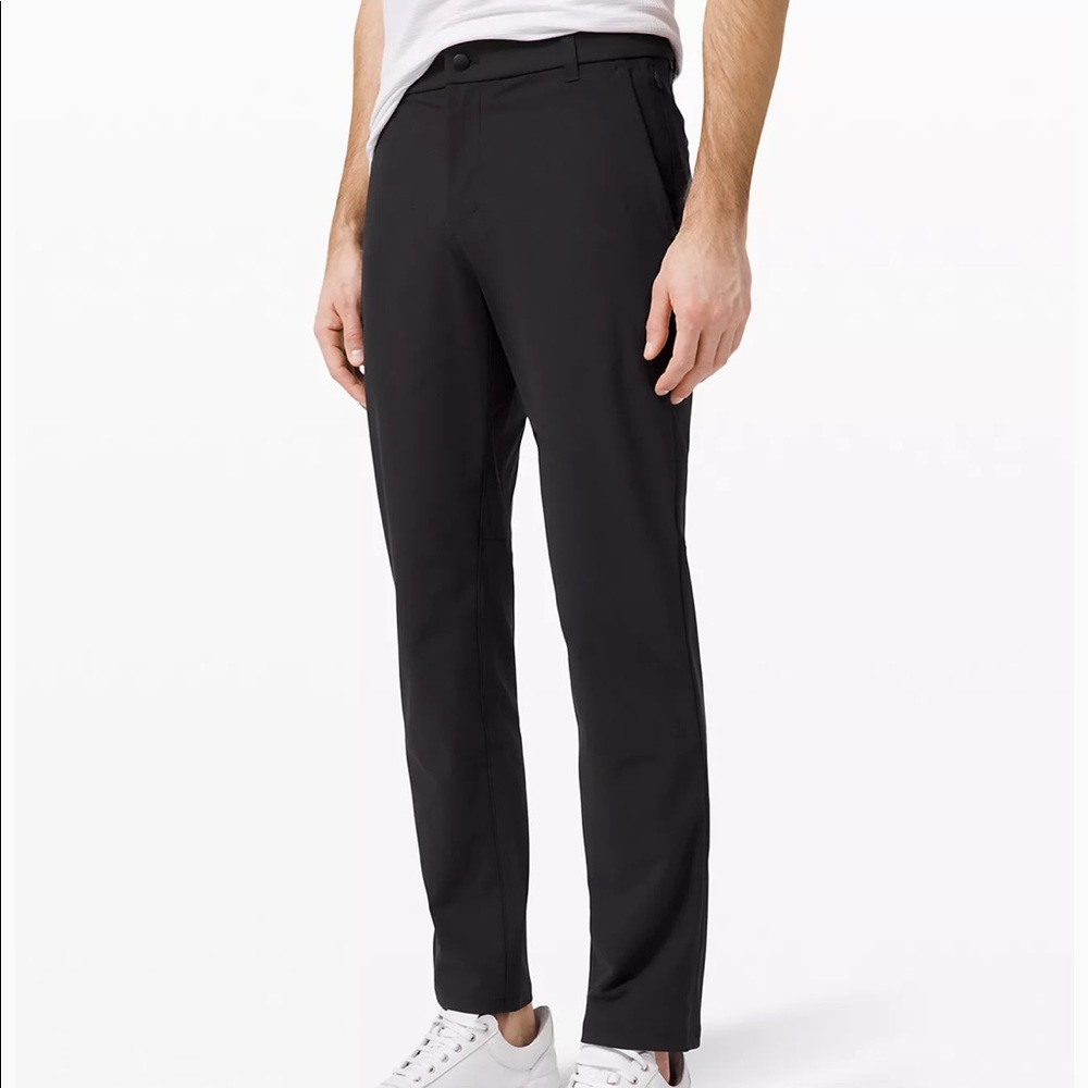 TWO PAIRS ($135 total for both) — Lululemon men’s commission warpstreme pants!